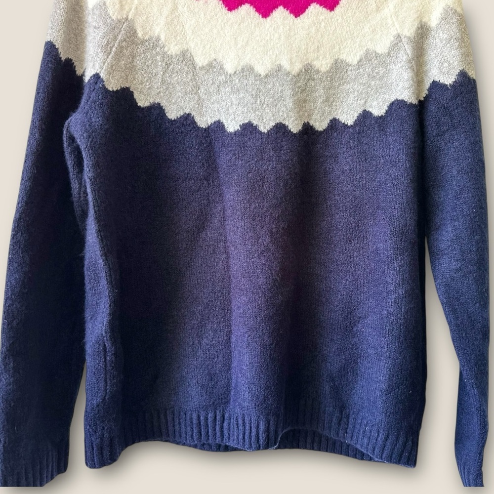 Talbots MOCKNECK SWEATER - SCALLOPED YOKE NWT - Picture 6 of 14